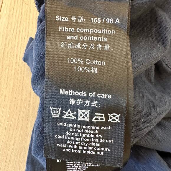 Mercedes-Benz Navy Blue Star T-Shirt Size Small Unisex - Picture 4 of 4